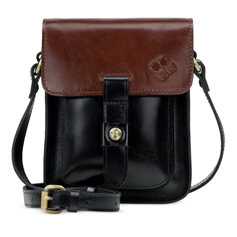 Small crossbody NWT and dust bag brown n black